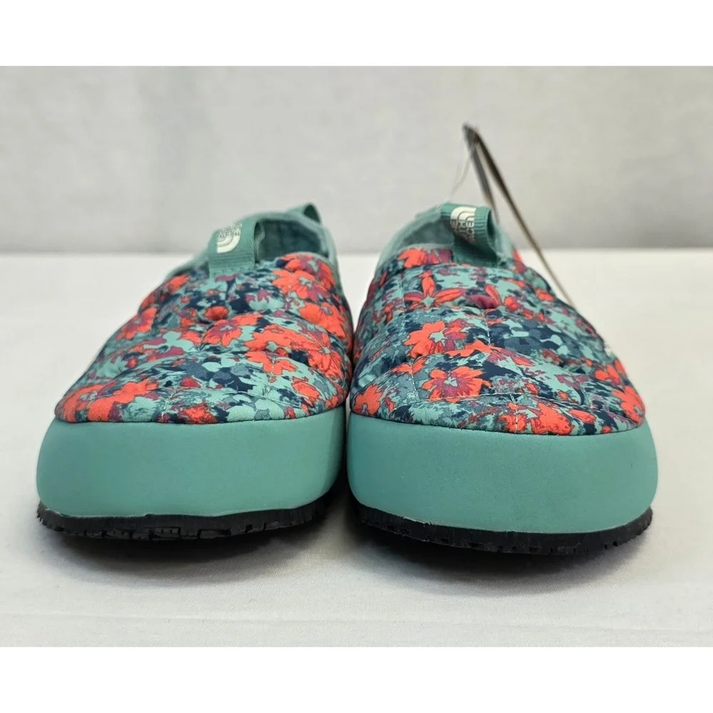 The North Face Kids ThermoBall Traction Mule II Slippers Floral Wasabi Green 13